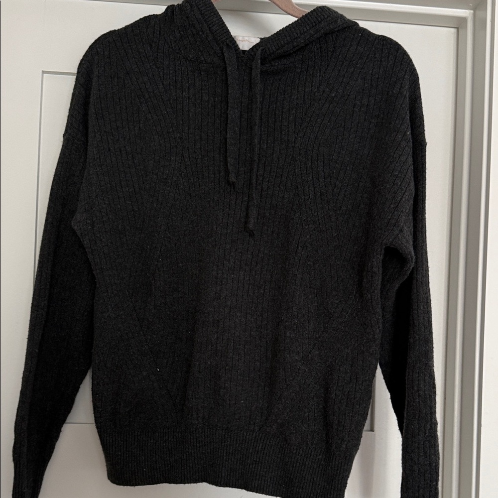 Women’s Spiritual Gangster Classic Gray Hooded Sweater